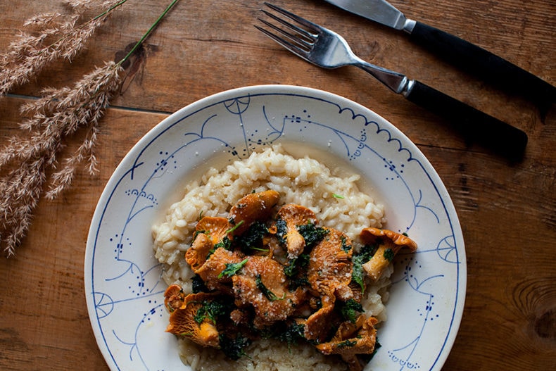 Chanterelle Risotto