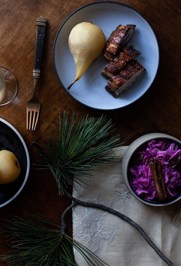 Pork belly cabbage recipe