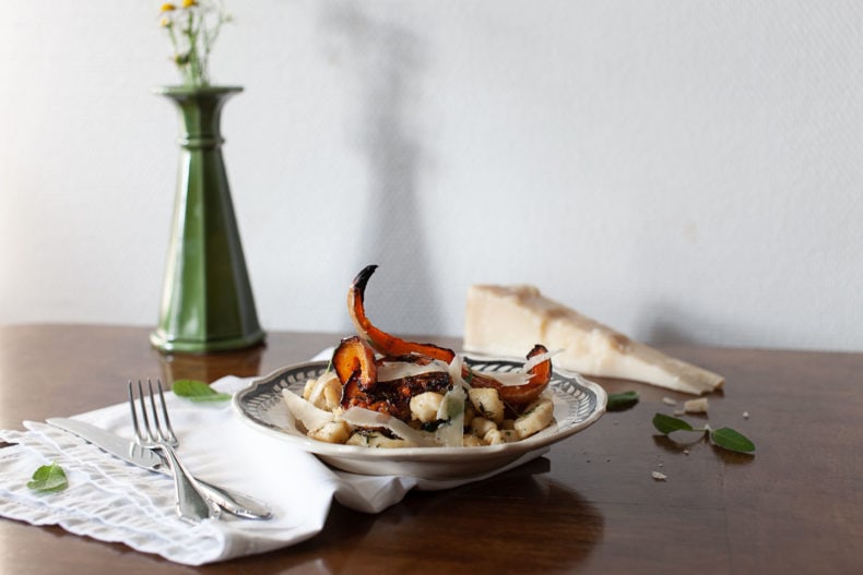 gnocchi, sage and butternut squash recipe